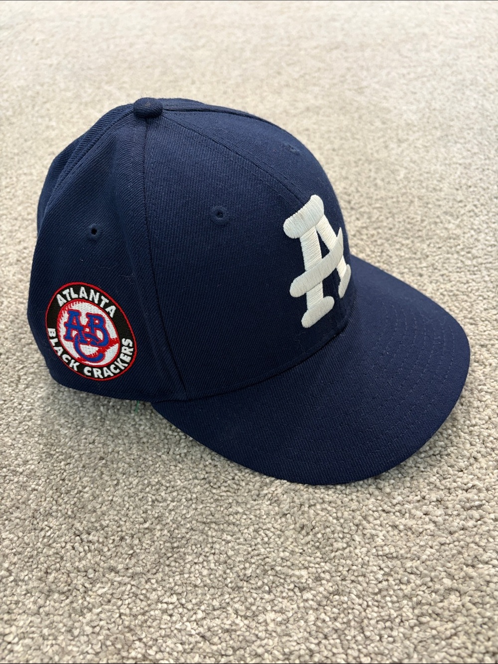 Atlanta Black Crackers New Era Fitted Cap